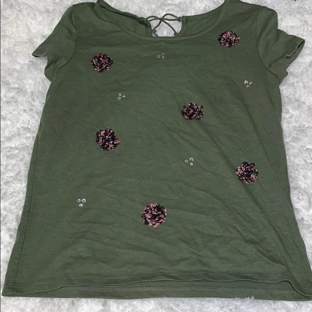 floral kids shirt
